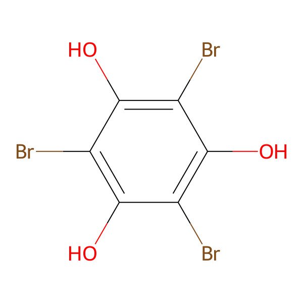 2D Structure of 2,4,6-Tribromobenzene-1,3,5-triol 2D Structure of 2,4,6-Tribromobenzene-1,3,5-triol