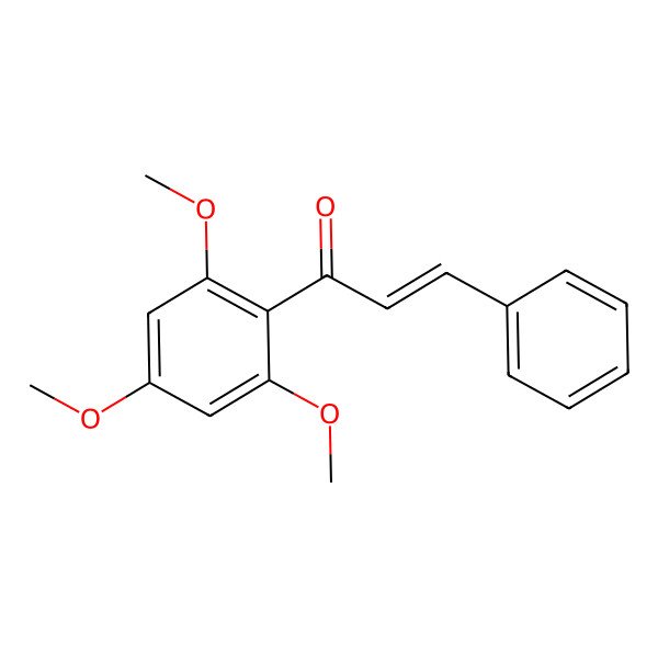 2D Structure of 2',4',6'-Trimethoxychalcone