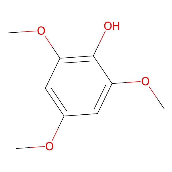 2D Structure of 2,4,6-Trimethoxyphenol