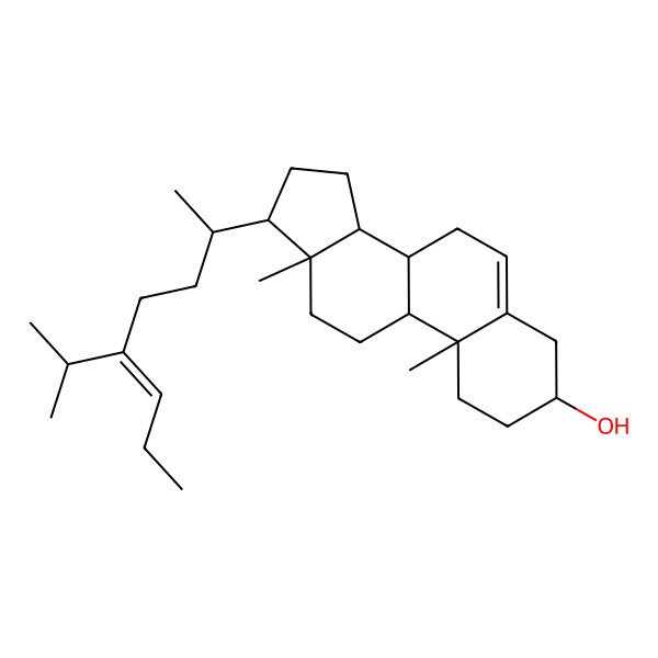 2D Structure of 24E-propylidenecholesterol