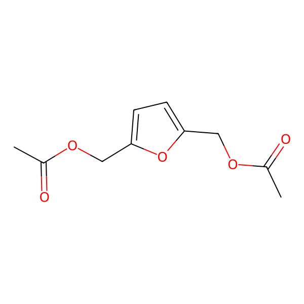 2D Structure of 2,5-Bis(hydroxymethyl)furan diacetate