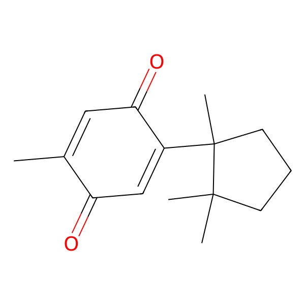 2D Structure of 2,5-Cuparadiene-1,4-dione