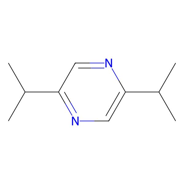 2D Structure of 2,5-Diisopropylpyrazine