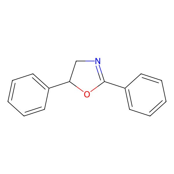2D Structure of 2,5-Diphenyl-4,5-dihydro-1,3-oxazole 2D Structure of 2,5-Diphenyl-4,5-dihydro-1,3-oxazole