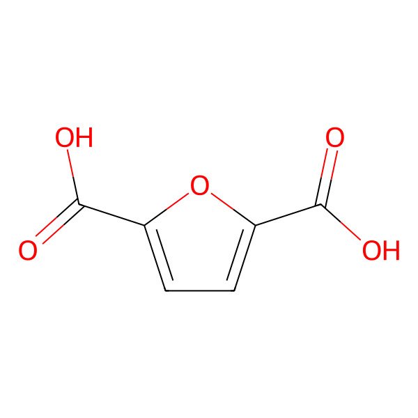 2D Structure of 2,5-Furandicarboxylic acid