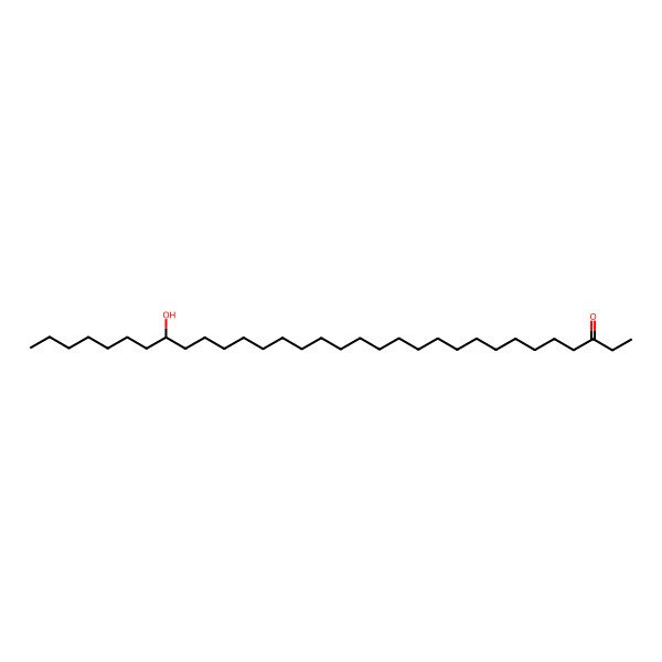 2D Structure of 25-Hydroxydotriacontan-3-one 2D Structure of 25-Hydroxydotriacontan-3-one