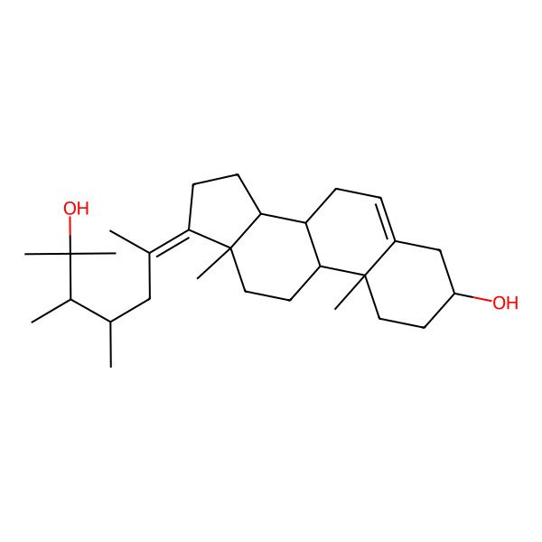 2D Structure of 25-Hydroxysarcosterol