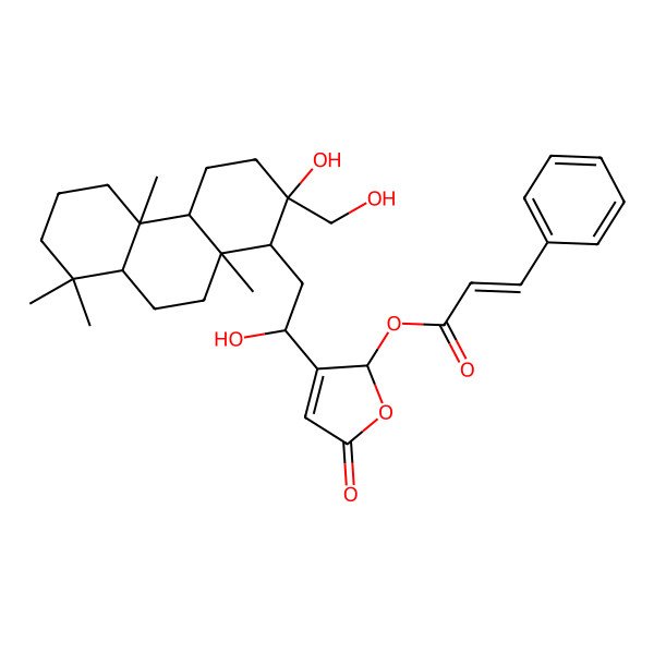 2D Structure of 25-O-cinnamoylvulgaroside