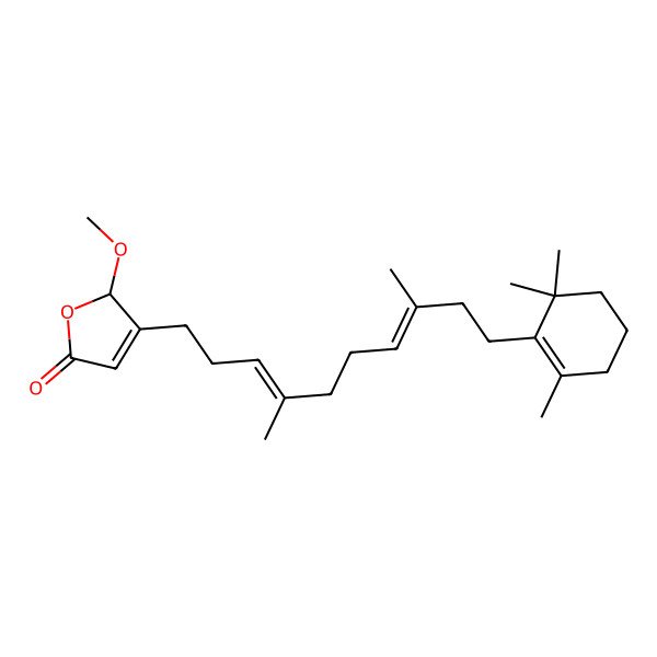 2D Structure of 25-O-methylluffariellolide