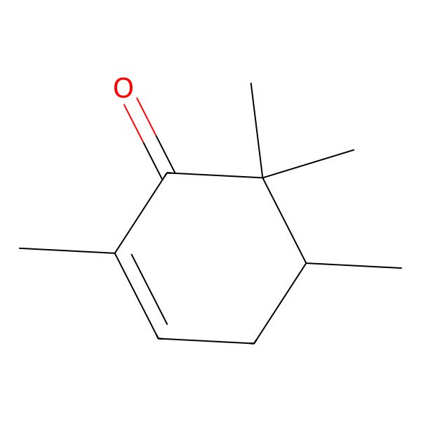 2D Structure of 2,5,6,6-Tetramethylcyclohex-2-en-1-one