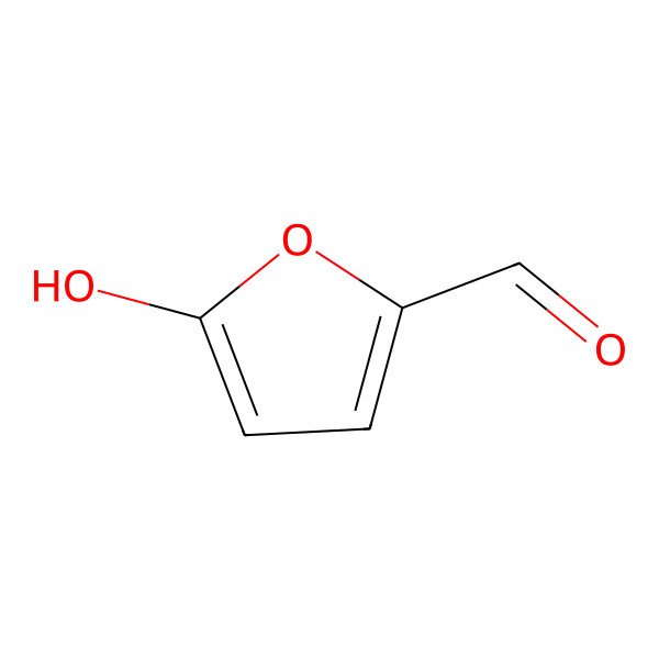 2D Structure of 2(5H)-Furanone, 5-(hydroxymethylene)-