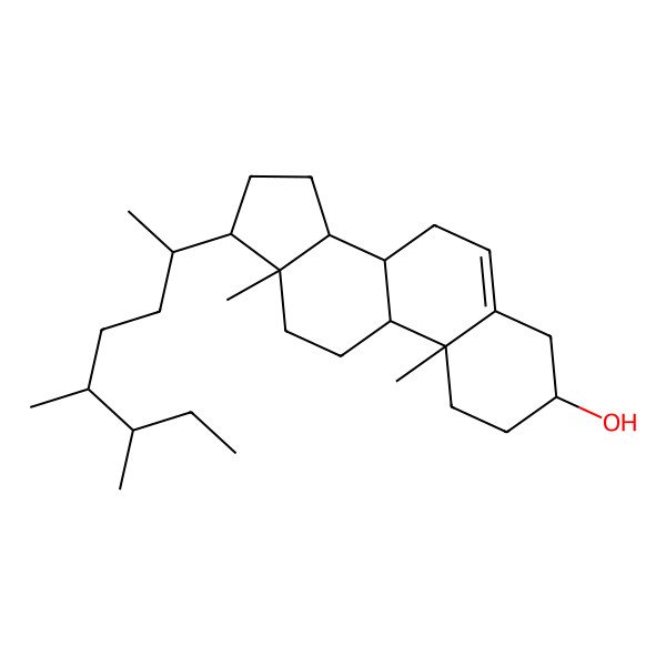 2D Structure of (25S)-26-methylcampest-5-en-3beta-ol