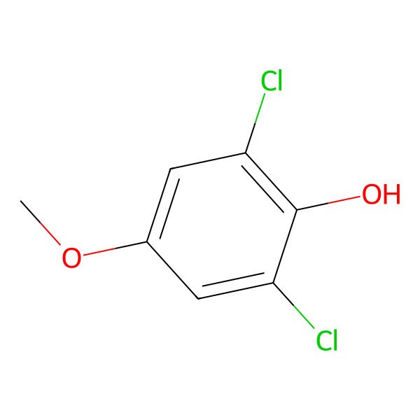 2D Structure of 2,6-Dichloro-4-methoxyphenol
