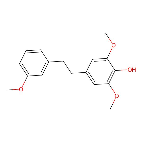 2D Structure of 2,6-Dimethoxy-4-[2-(3-methoxyphenyl)ethyl]phenol
