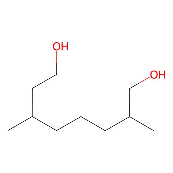 2D Structure of 2,6-Dimethyloctane-1,8-diol