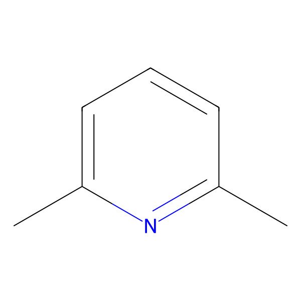 2D Structure of 2,6-Dimethylpyridine