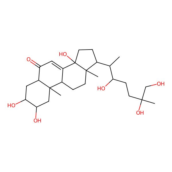 2D Structure of 26-Hydroxyecdysone