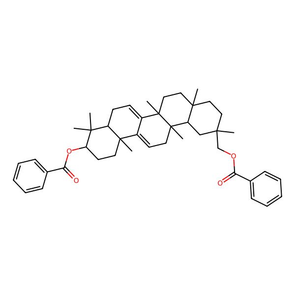 2D Structure of Karounidiol dibenzoate