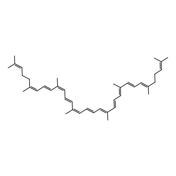 2D Structure of 2,6,10,14,19,23,27,31-Octamethyl 2,6,8,10,12,14,16,18,20,22,24,26,30-dotriacontatridecaene