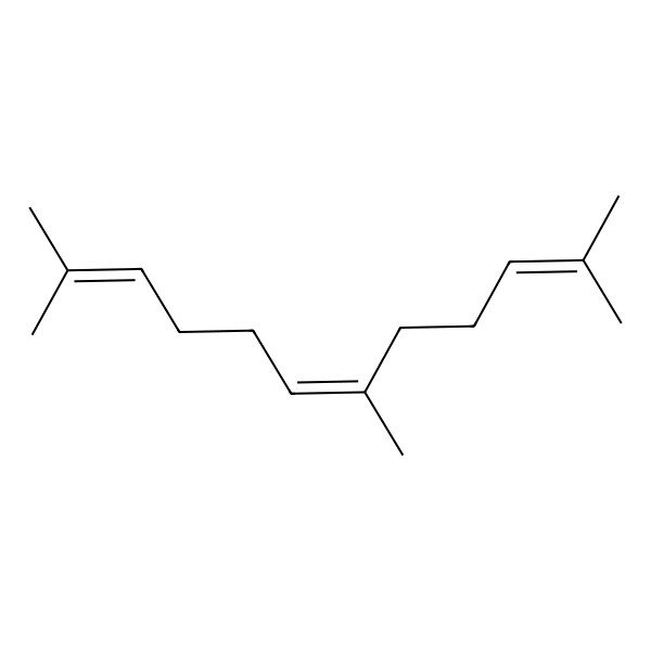 2D Structure of 2,6,11-Trimethyl-dodeca-2,6,10-triene