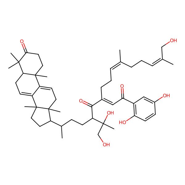 2D Structure of Ganosinensin B