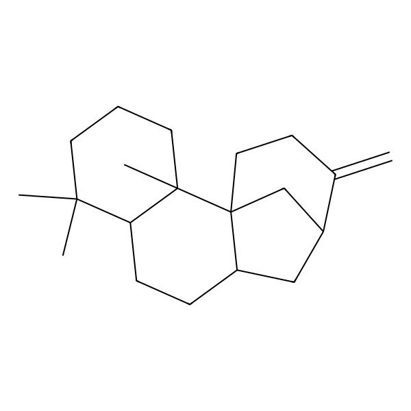 2D Structure of 2,6,6-Trimethyl-13-methylidenetetracyclo[10.3.1.01,10.02,7]hexadecane