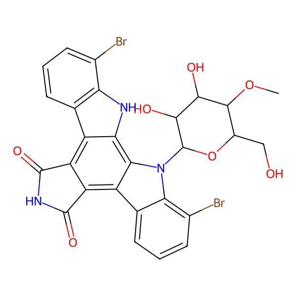 2D Structure of Bromorebeccamycin