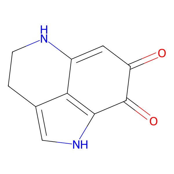 2D Structure of 2,7-diazatricyclo[6.3.1.04,12]dodeca-1(12),3,8-triene-10,11-dione