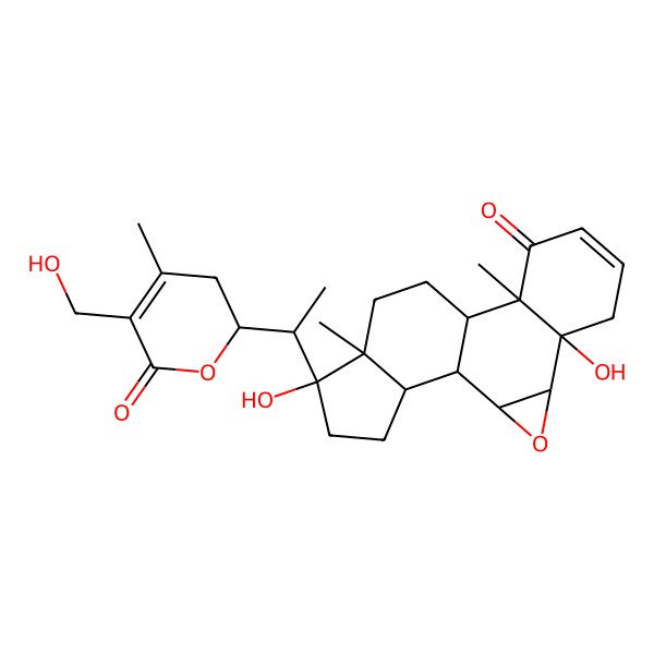 2D Structure of 27-Hydroxywithanone