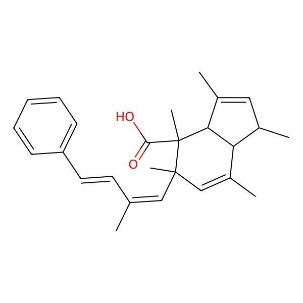 2D Structure of 27-Nor-zyggomphic acid B