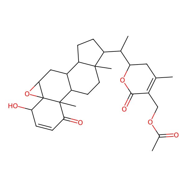 2D Structure of 27-O-acetyl-withaferin A