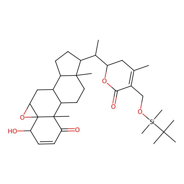 2D Structure of 27-O-(tert-Butyldimethylsilyl)withaferin A