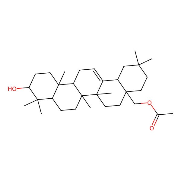 2D Structure of 28-Acetoxyerythrodiol