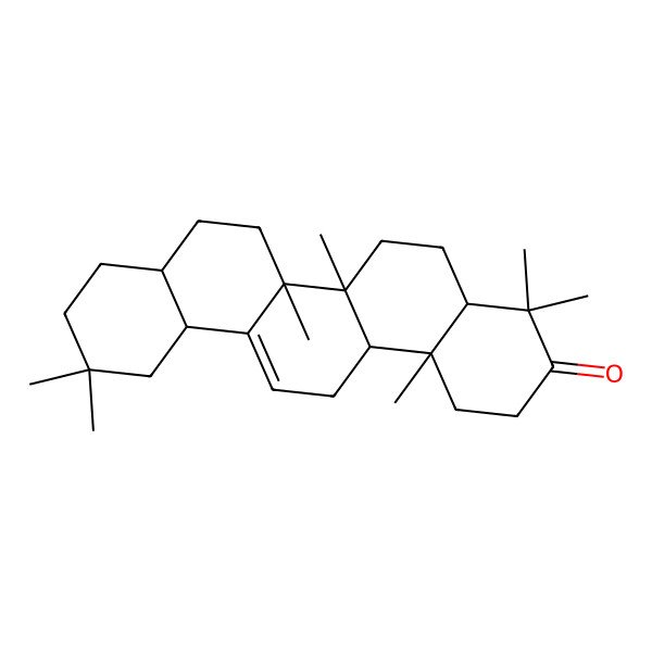 2D Structure of 28-Demethyl-beta-amyrone