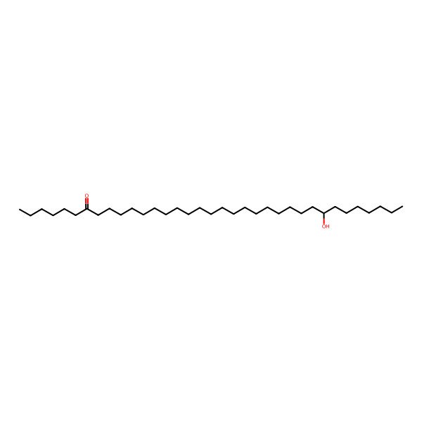 2D Structure of 28-Hydroxypentatriacontan-7-one