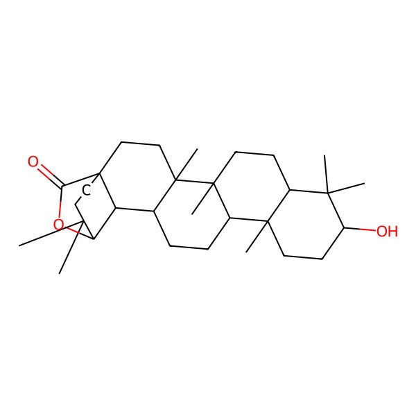 2D Structure of 28-Oxoallobetulin