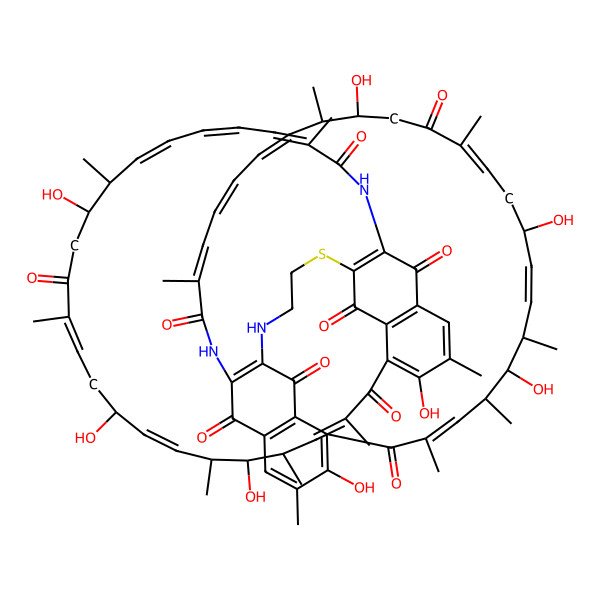 2D Structure of Naphthomycin N