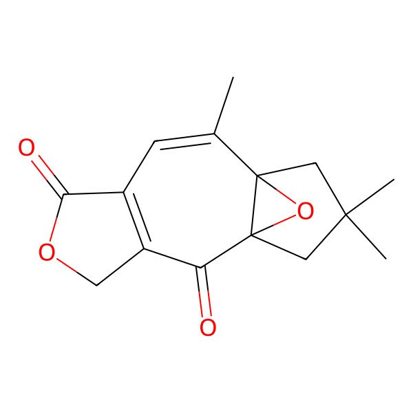 2D Structure of 2,9-Epoxylactarotropone