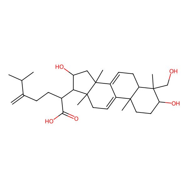 2D Structure of 29-Hydroxydehydrotumulosic acid