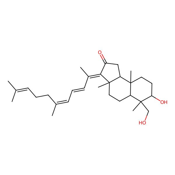 2D Structure of 29-hydroxystelliferin D