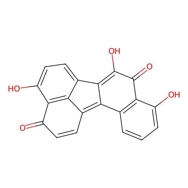 2D Structure of Bulgarein