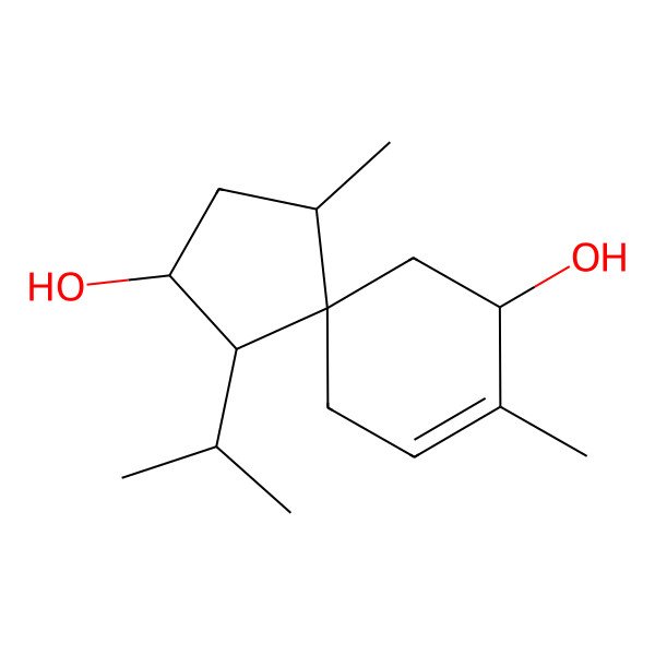 2D Structure of 2b-Hydroxytrichoacorenol