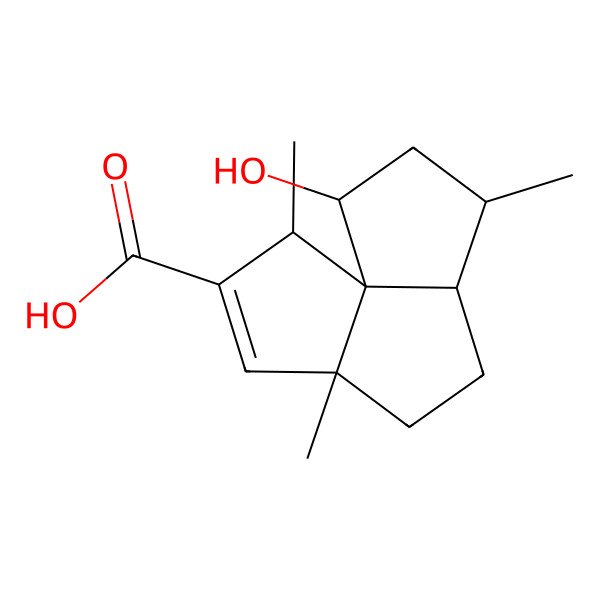 2D Structure of 2beta-Hydroxysubergorgic acid