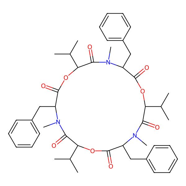 2D Structure of Beauvericin