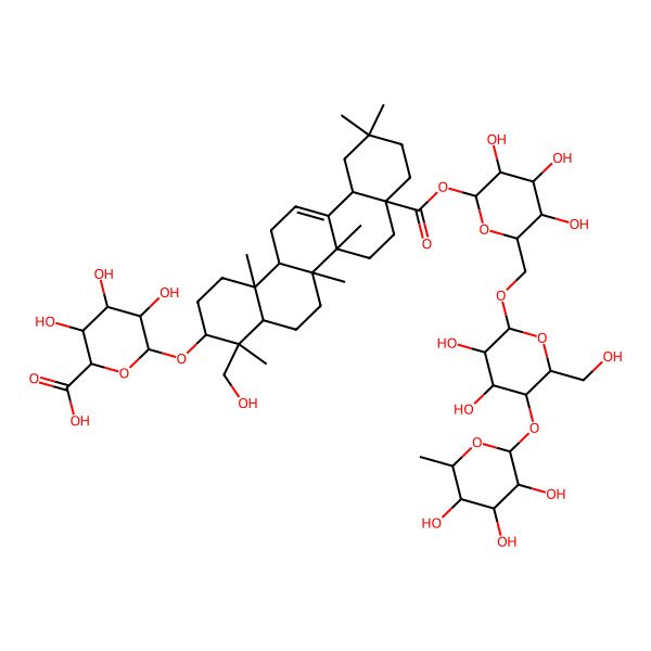 (2S,3S,4S,5R,6R)-6-[[(3S,4R,4aR,6aR,6bS,8aS,12aS,14aR,14bR)-8a-[(2S,3R ...