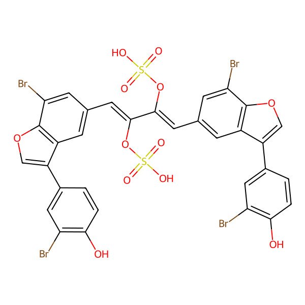 2D Structure of Iantheran A