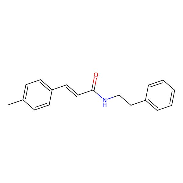 2D Structure of (2E)-3-(4-methylphenyl)-N-(2-phenylethyl)prop-2-enamide