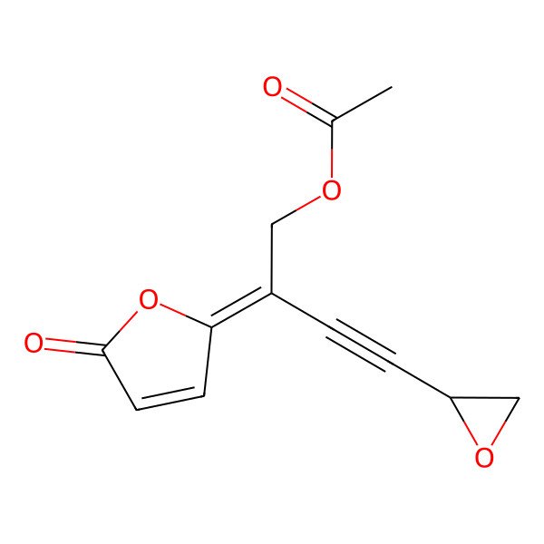 2D Structure of 1''-Acetylaporpinone B