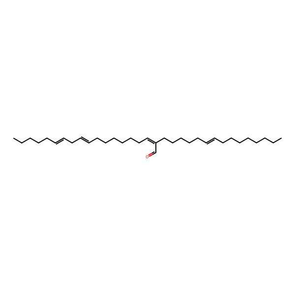 2D Structure of (2E,10Z,13Z)-2-[(Z)-pentadec-6-enyl]nonadeca-2,10,13-trienal