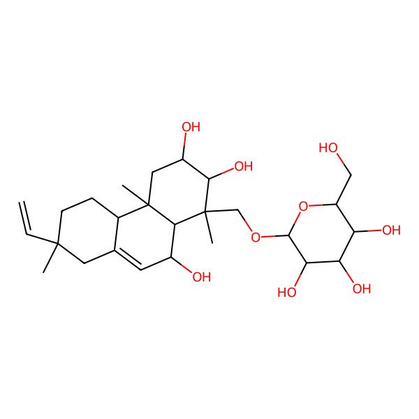 2D Structure of Virescenoside N